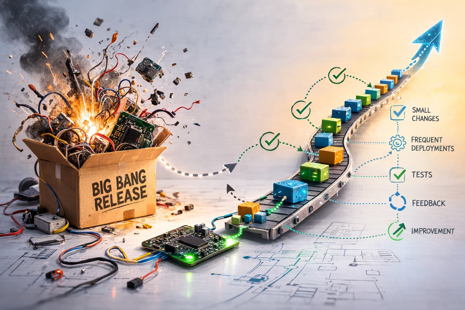 Making Releases a Non-Issue: Speeding Up Delivery for Embedded Devices